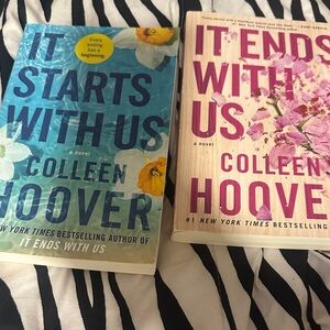 It ends with us and it starts with us